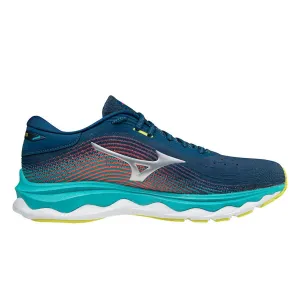 Mizuno Wave Sky 5 Mens | Gsea/silver/ignitionred