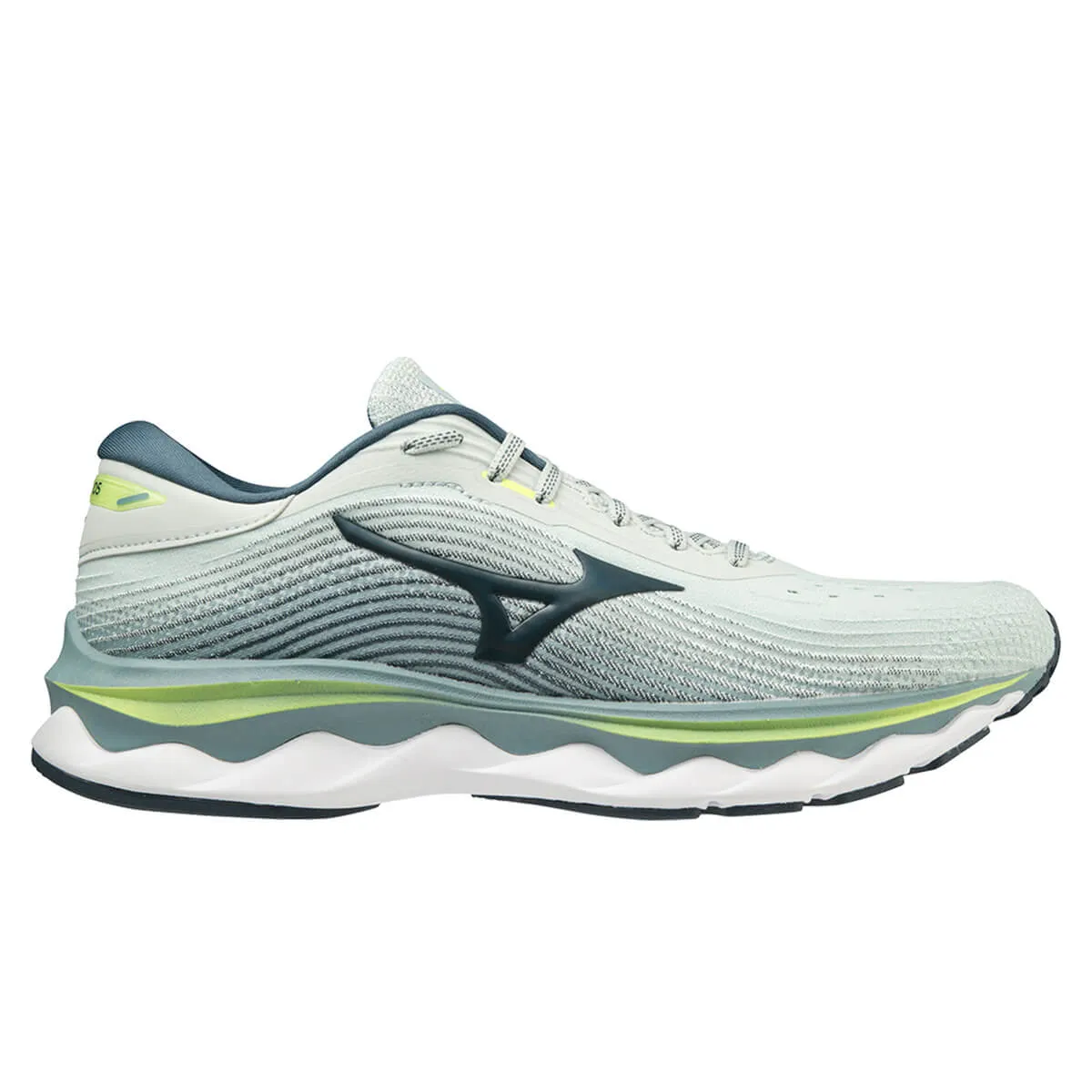 Mizuno Wave Sky 5 Mens | Mistyb/orionb/neolime