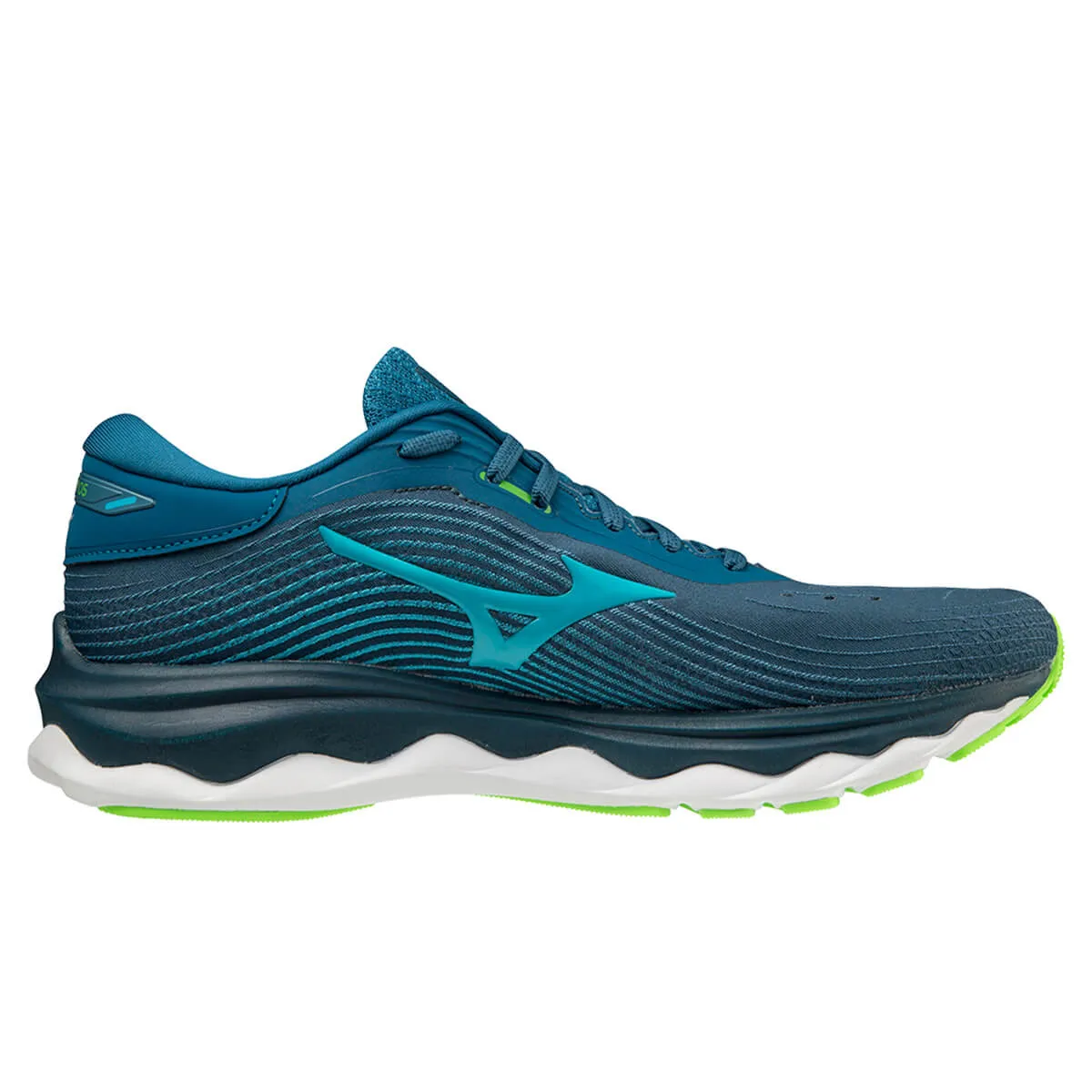 Mizuno Wave Sky 5 Mens | Moroccanb/peacockb/ggeck