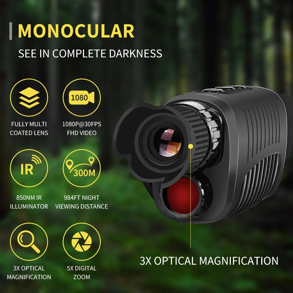 Monocular 1080P HD Night Vision Device