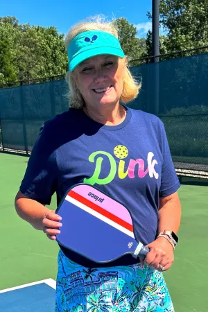 Navy Dink Pickleball T-shirt