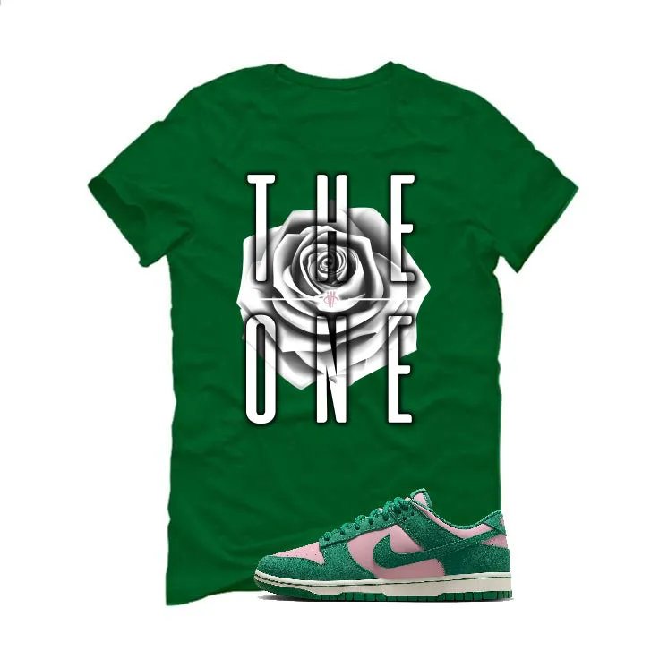 Nike Dunk Low “Soft Pink Malachite” | illcurrency Pine Green T-Shirt (The One)