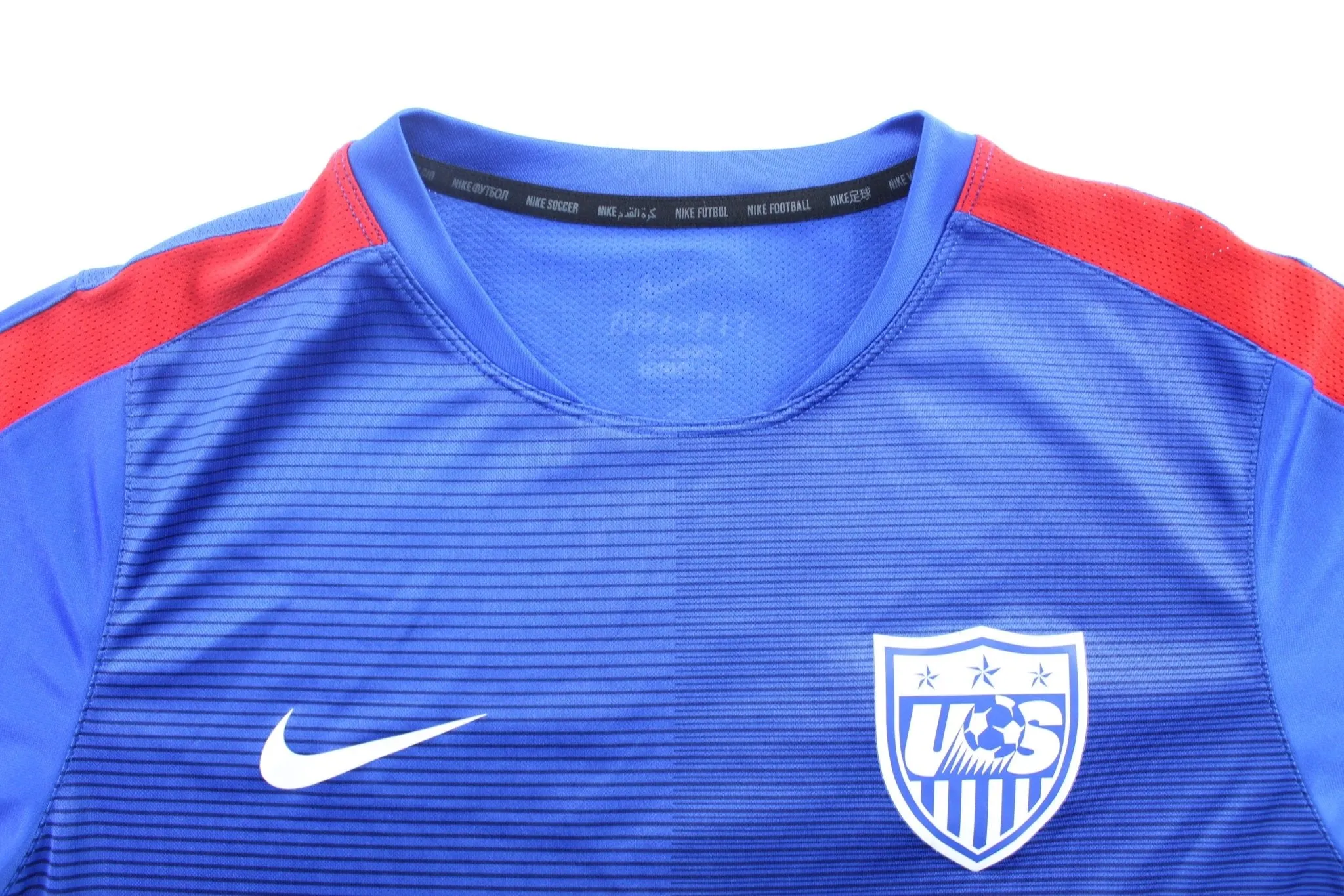 Nike Logo Team USA Blue Soccer Jersey