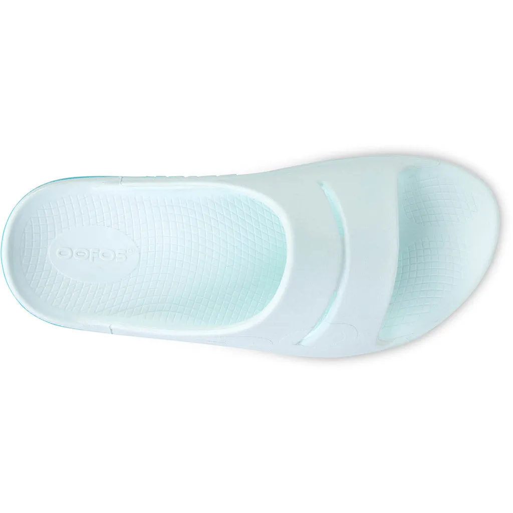 OOFOS Women's OOahh Sport Slide - Ice Fade