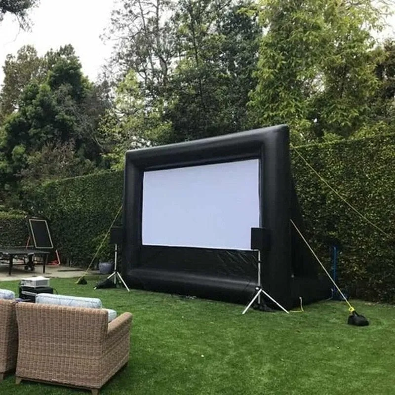 Outdoor Movie Night Inflatable Projector Screen