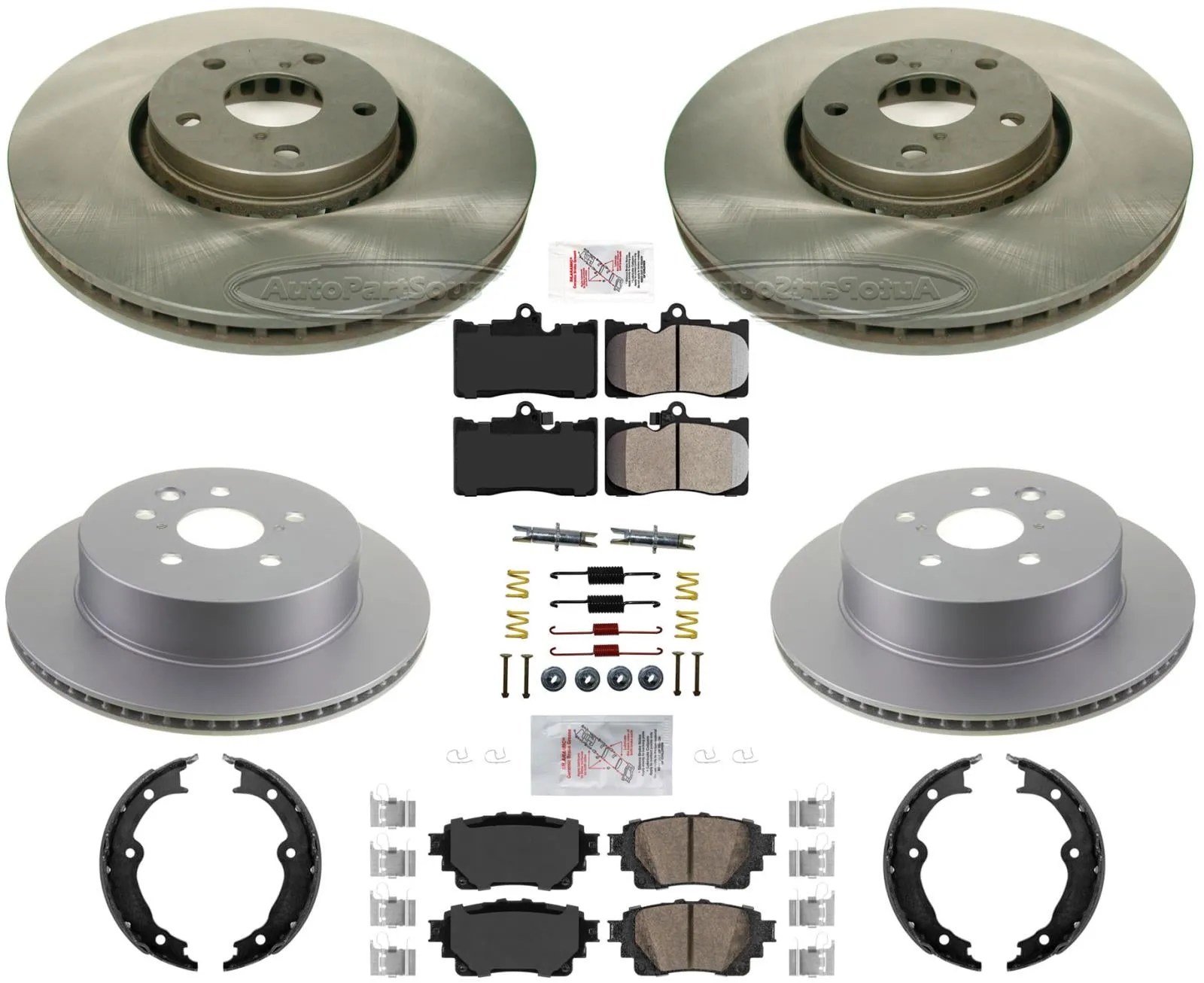 Performance Carbon Brake Rotors & Pads For Lexus IS350  21-23 Rear Wheel Drive