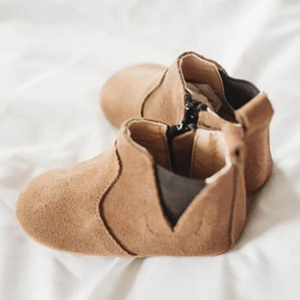 Pre-Order Brown Suede Chelsea