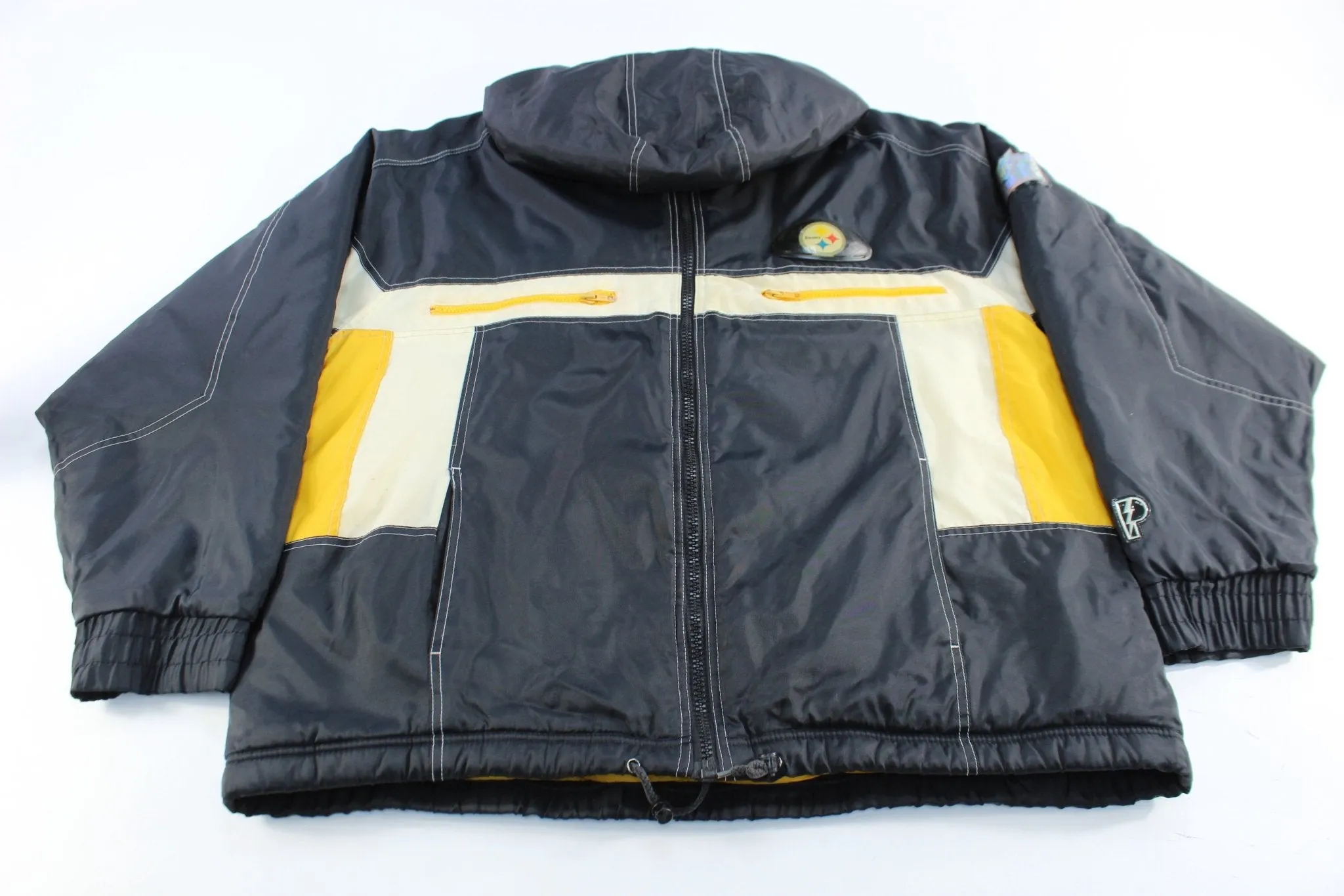 Pro Player Embroidered Logo Pittsburgh Steelers Zip Up Jacket