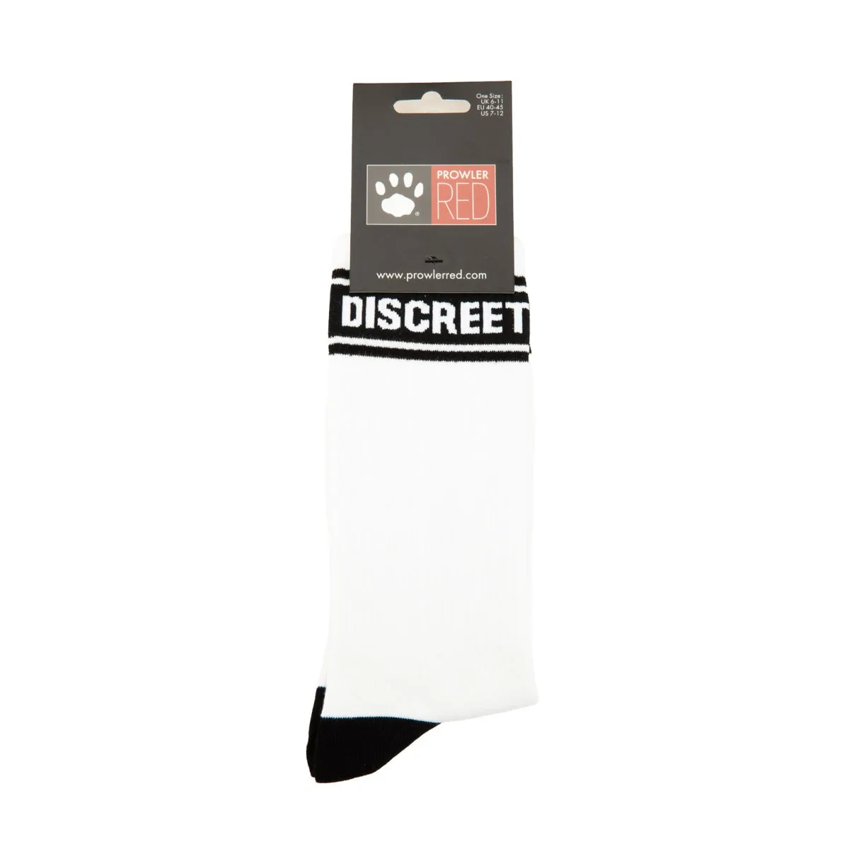 Prowler RED Discreet Socks White Black