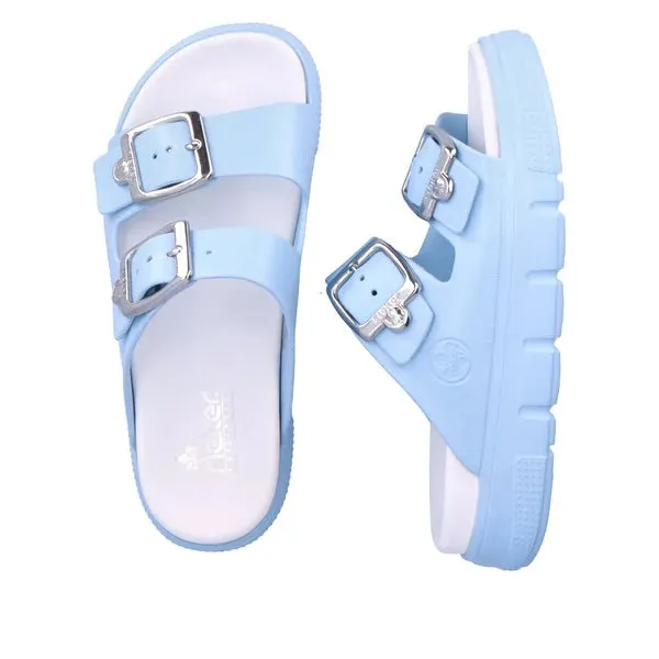 Rieker P2180-10 Eva Aqua Sliders Sandals