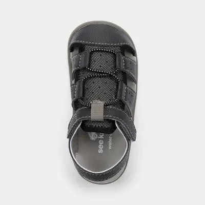 See Kai Run Basics Toddler Fisherman Sandals Kids Closed-Toe Water-Friendly