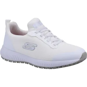 Skechers Work Squad Slip Resistant Work Shoe - White