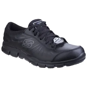 Skechers Workwear Eldred Occupational Shoe OB Black