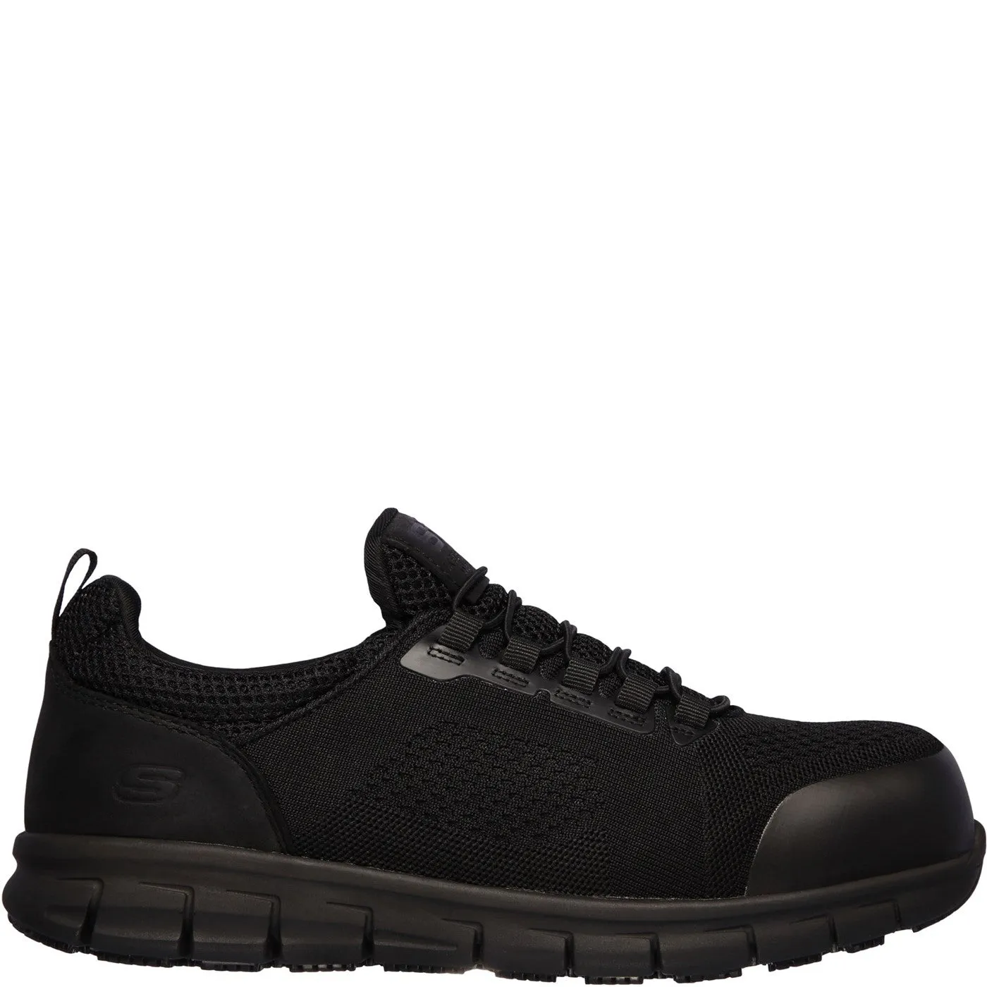 Skechers Workwear Synergy Omat Safety Trainer S1 Black