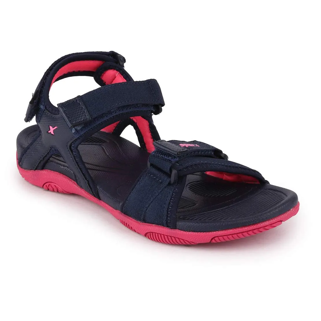 Sparx womens SS0534L Navybluepink Sandal - 7 UK (SS0534LNBPK0007)