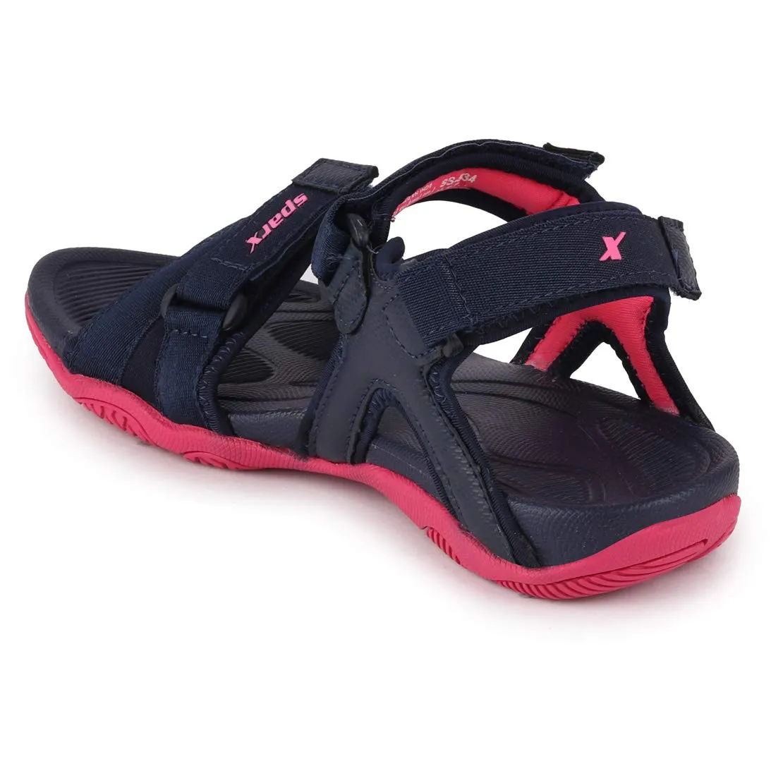 Sparx womens SS0534L Navybluepink Sandal - 7 UK (SS0534LNBPK0007)