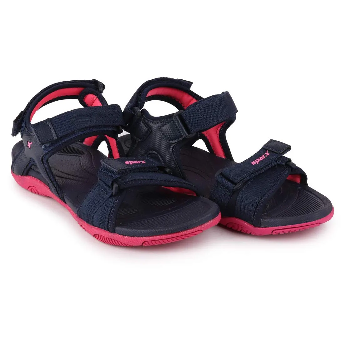 Sparx womens SS0534L Navybluepink Sandal - 7 UK (SS0534LNBPK0007)