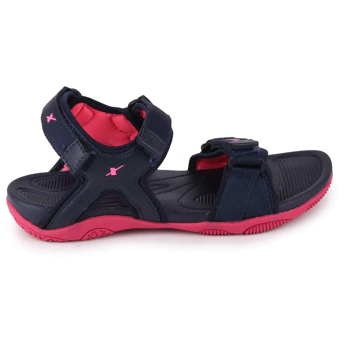 Sparx womens SS0534L Navybluepink Sandal - 7 UK (SS0534LNBPK0007)