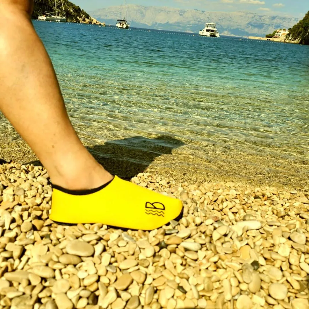 Sunburst Yellow Water Shoes