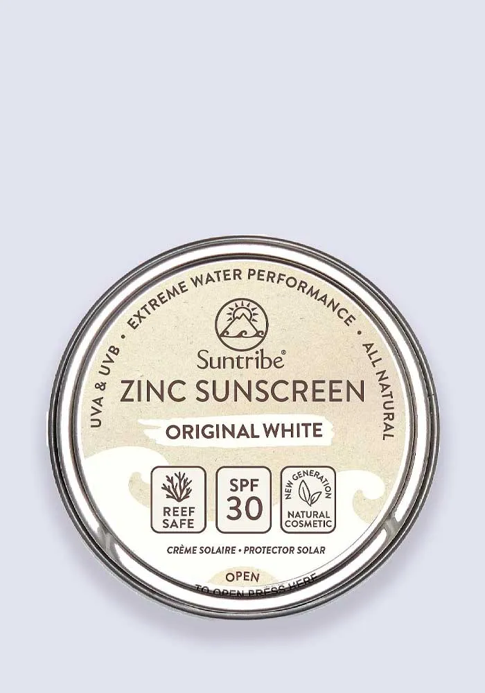 Suntribe Natural Mineral Face & Sport Zinc Sunscreen Original White SPF 50 45g