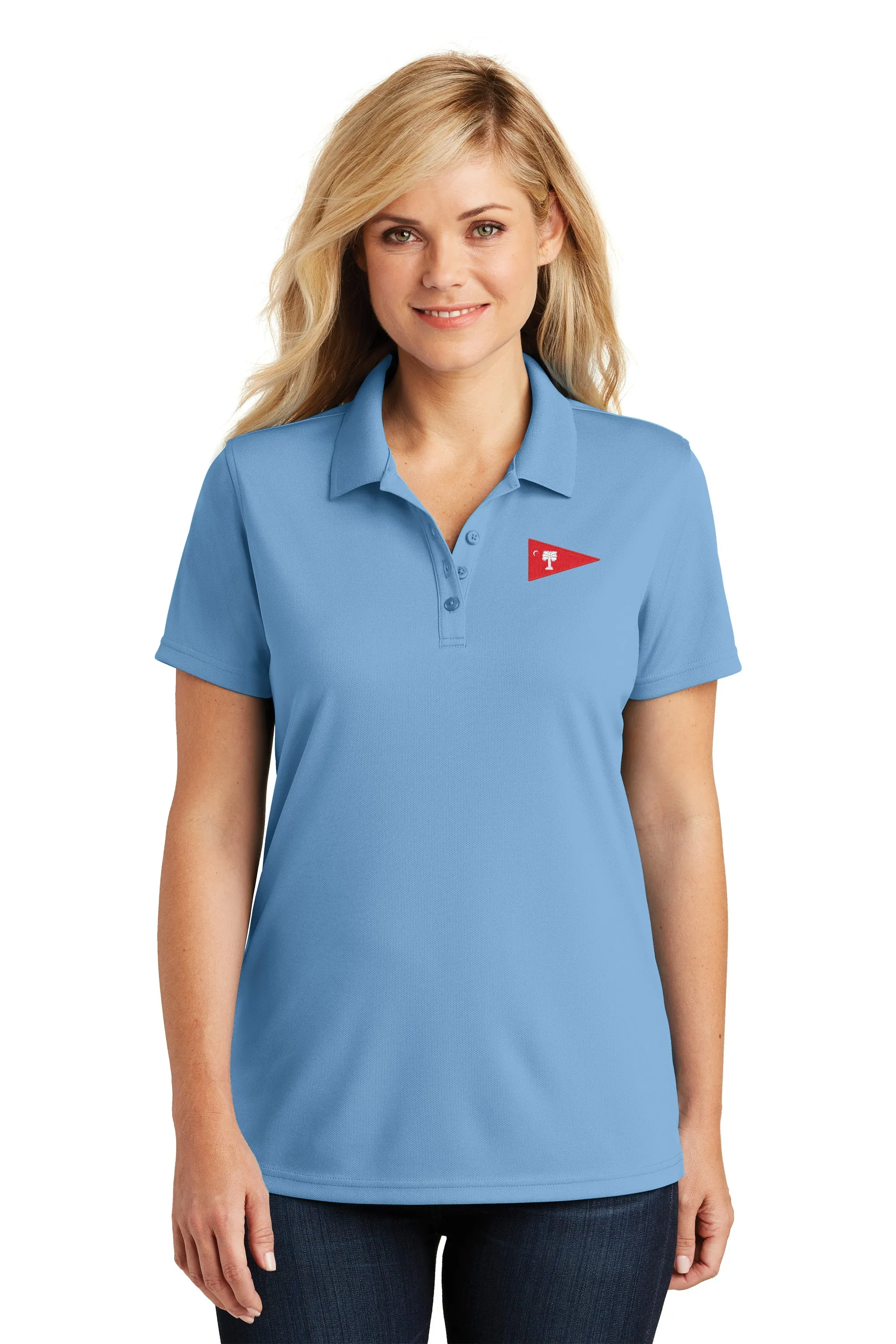 The Citadel Burgee, Club Sport-Sailing, Ladies UV Micro-Mesh Polo