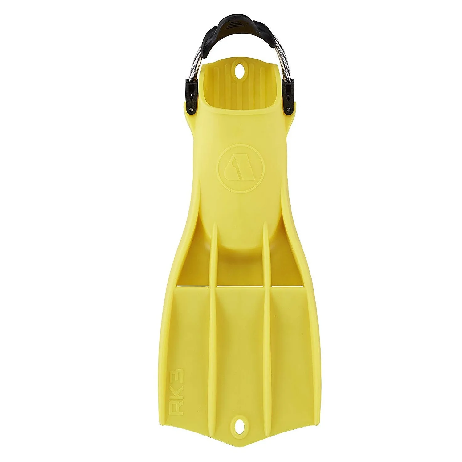 Used Apeks RK3 Open Heel Dive Fins - Yellow - Medium