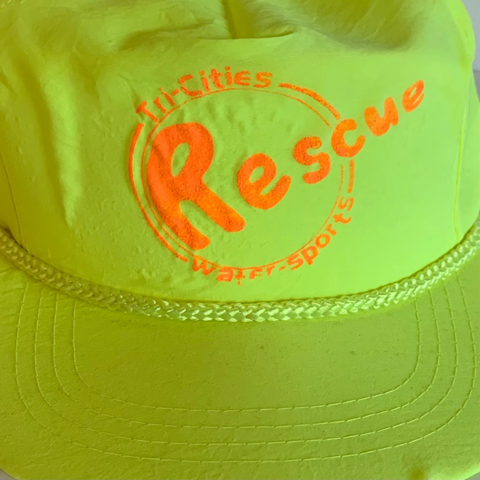 Vintage Tri-Cities Water Sports Rescue Snapback Hat