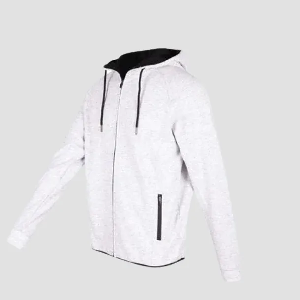 WHITE MARLE WINTER SPORTS ZIP HOODIE