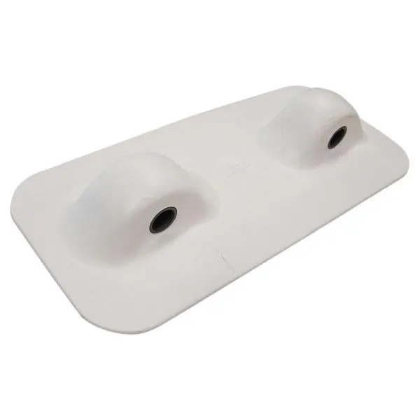 White PVC Snap Davit Pad Only (Each)