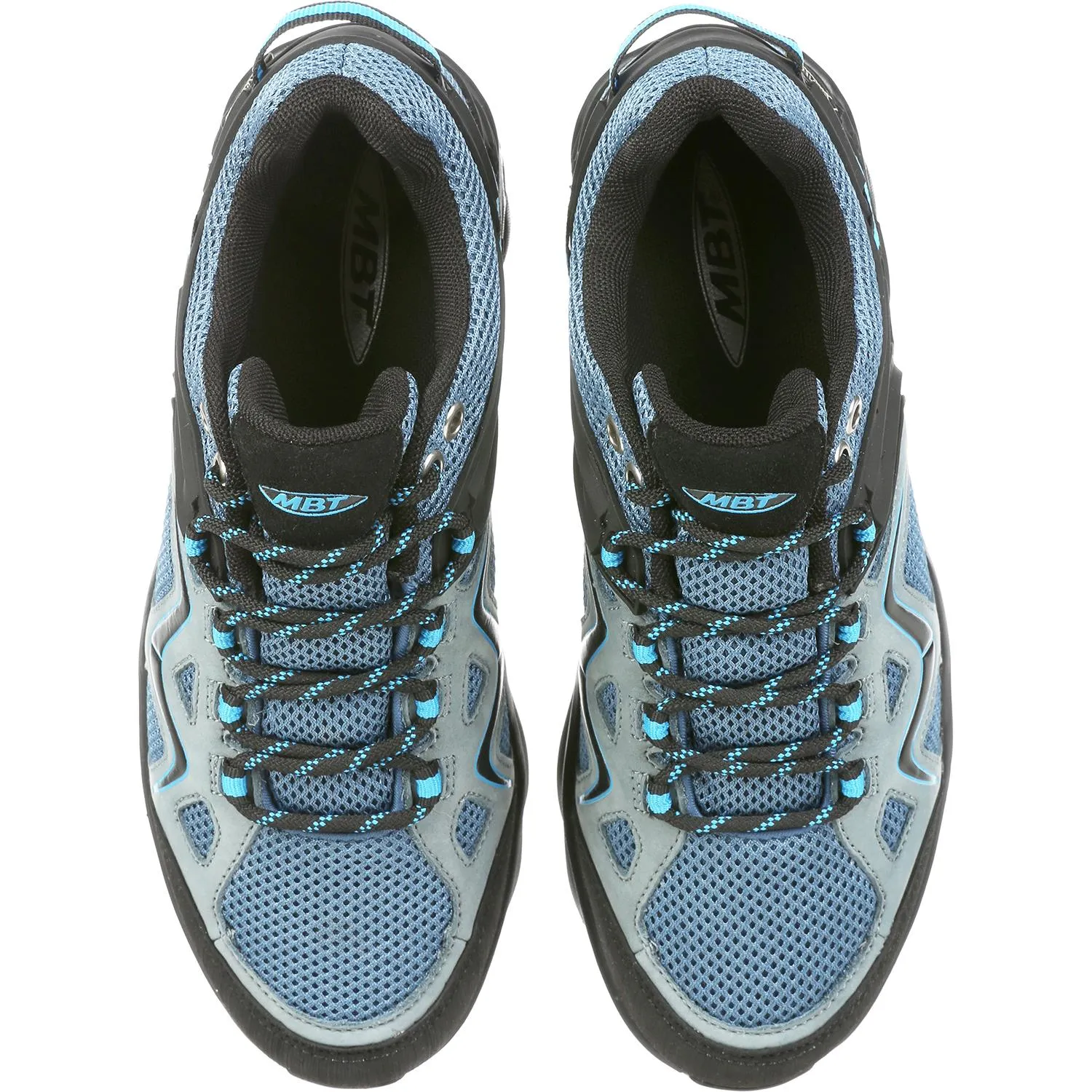 Women's MBT Himaya GTX - Waterproof Teal/Grey Nubuck/Suede