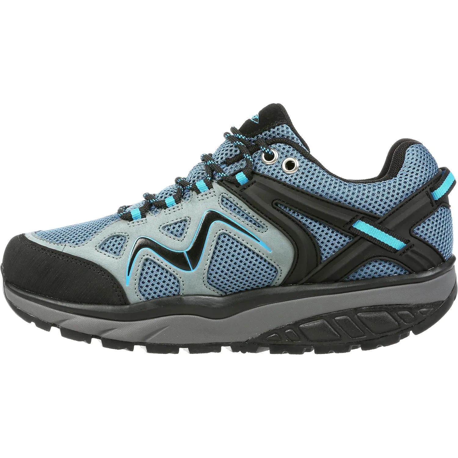 Women's MBT Himaya GTX - Waterproof Teal/Grey Nubuck/Suede