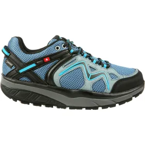 Women's MBT Himaya GTX - Waterproof Teal/Grey Nubuck/Suede