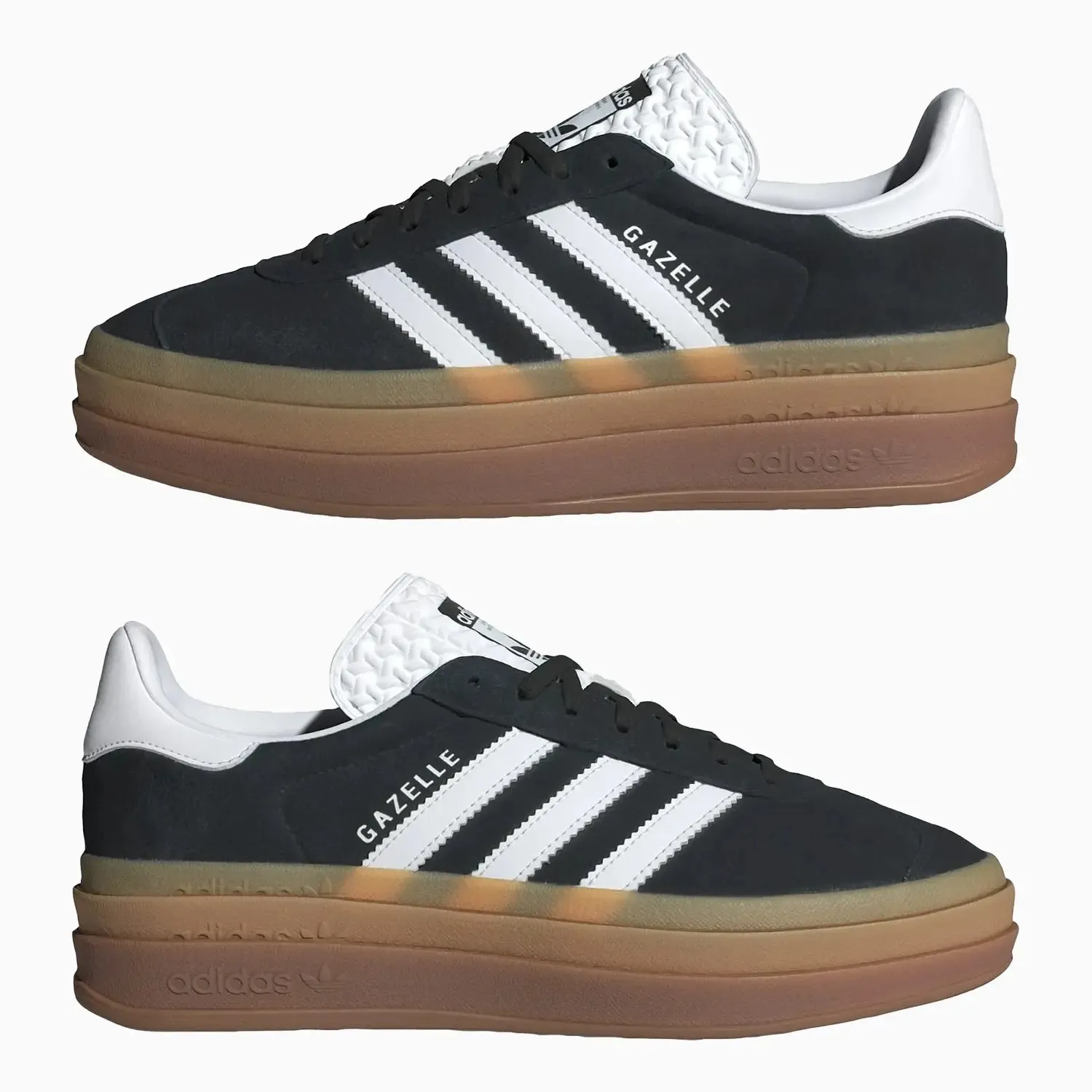 Women's Originals Gazelle Bold "Black White Gum" Shoes