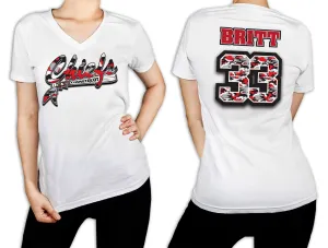 Women's White T-Shirt - Chiefs